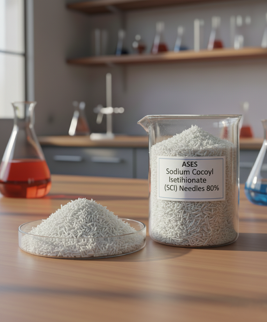 Sodium Cocoyl Isethionate/SCI Needles 80%(Sulfate free surfactant )