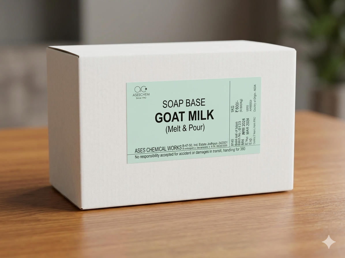 Soap Base Goat Milk (Melt and Pour) — Sulphate Free & Paraben Free