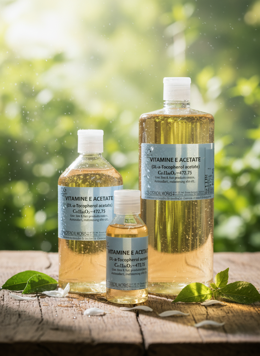 Vitamin E Acetate Liquid 98% (Alpha Tocopheryl Acetate)