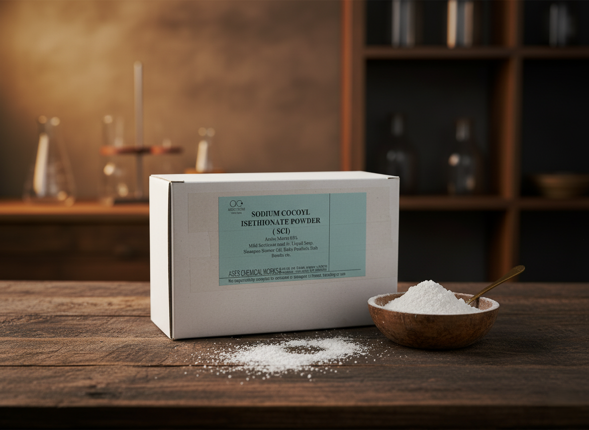 Sodium Cocoyl Isethionate/SCI Powder 85%(Sulfate free surfactant)