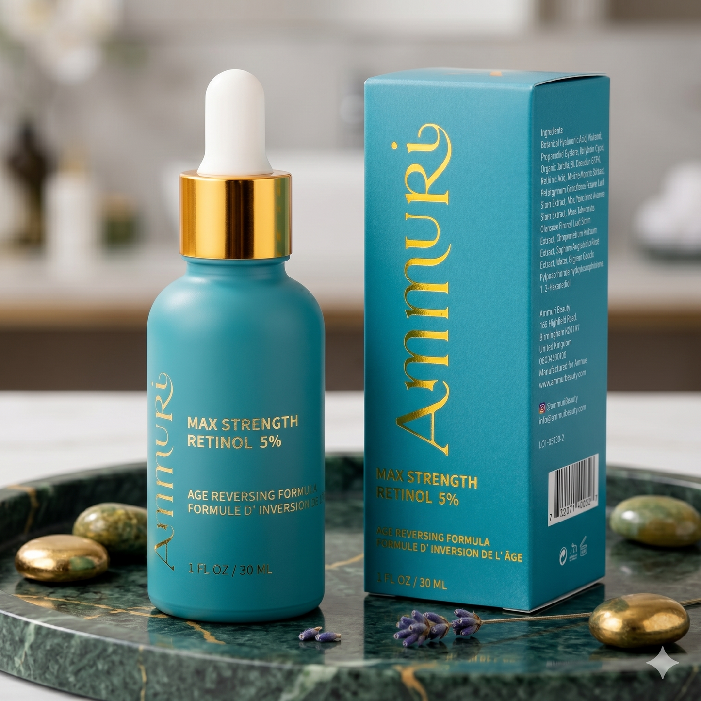 Retinol 5% Serum – High-Strength Anti-Ageing Formula 30ml