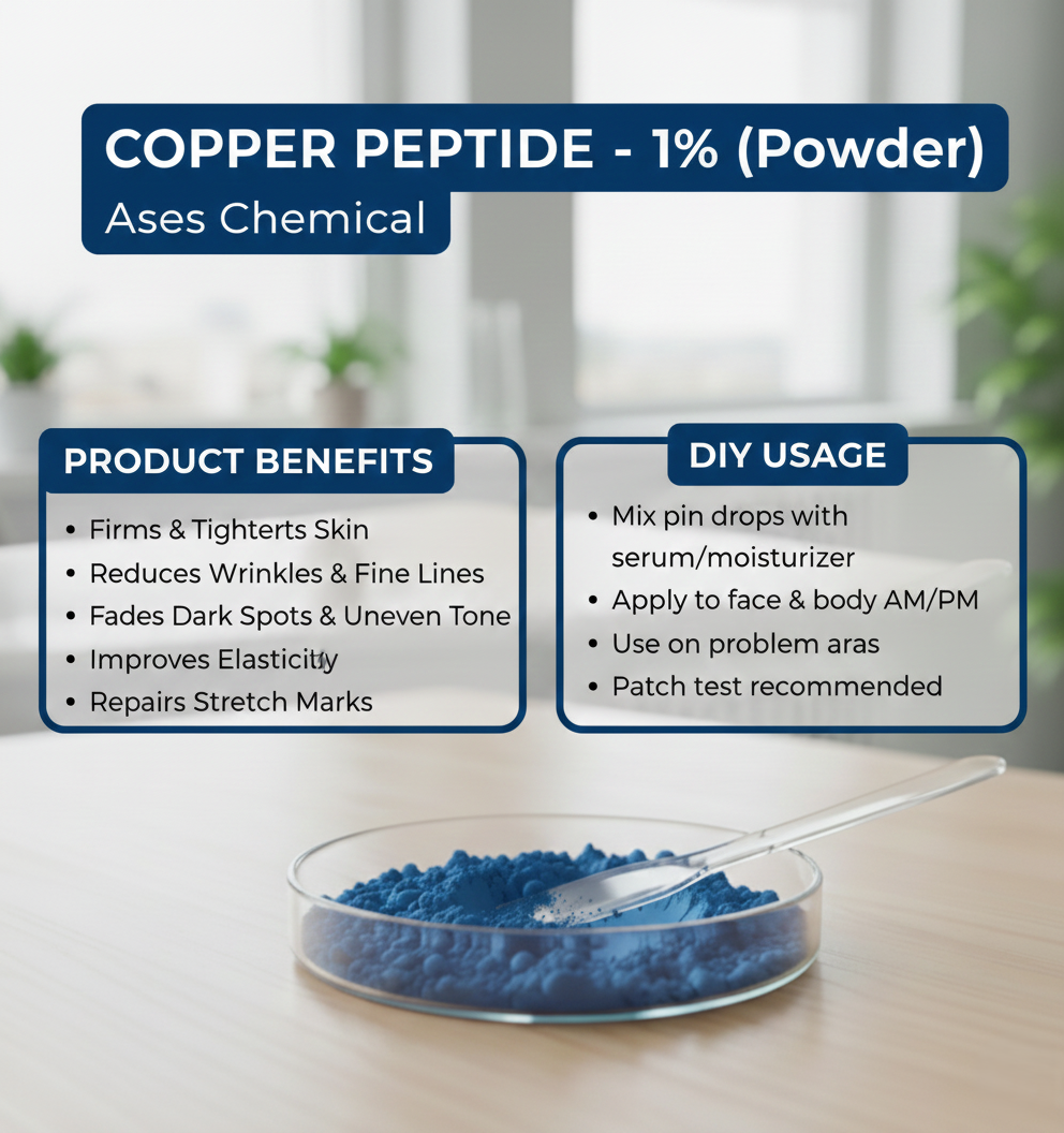 Copper Tripeptide-1 Powder ( Peptide)
