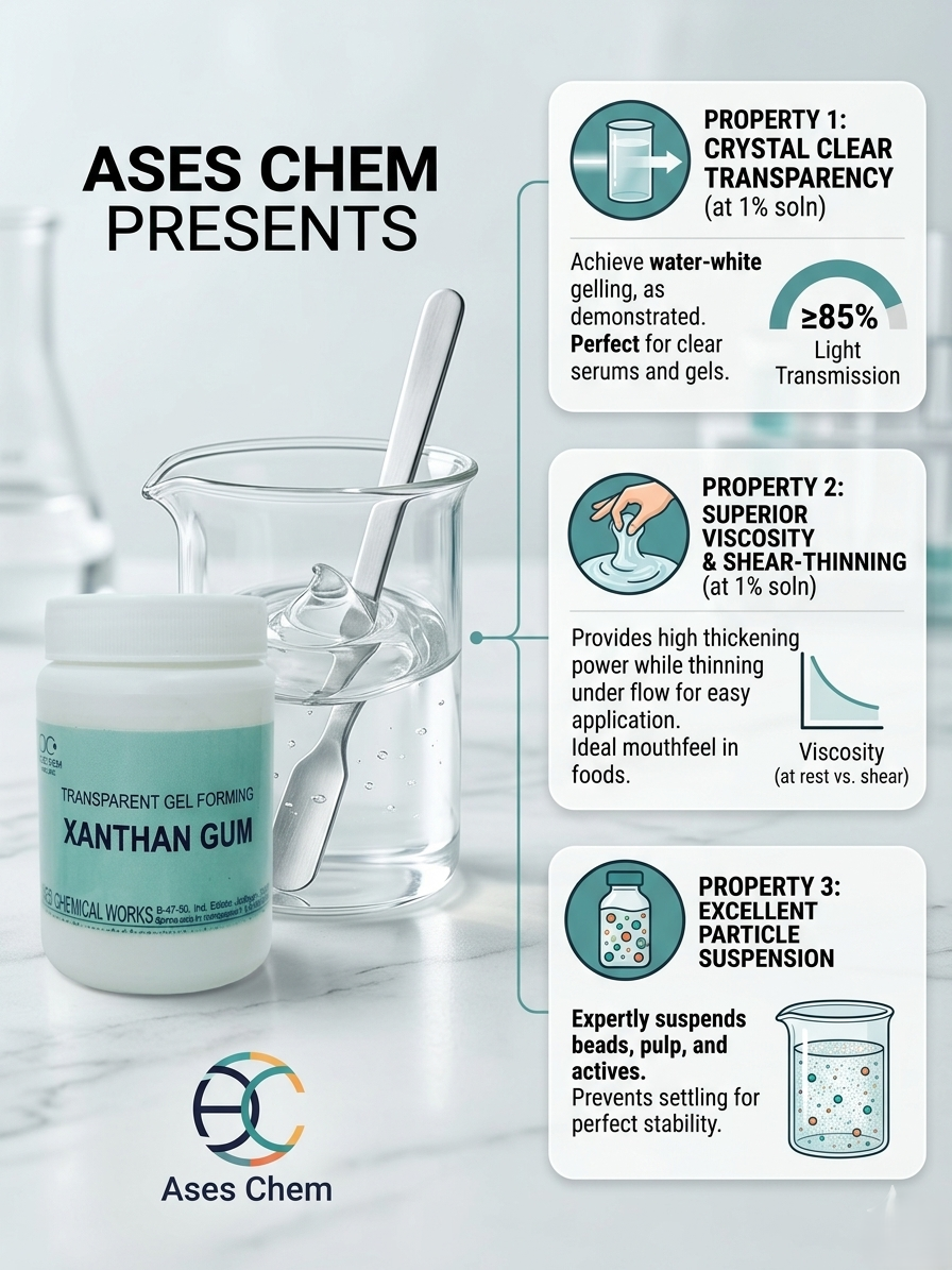 Xanthan Gum Transparent -E415