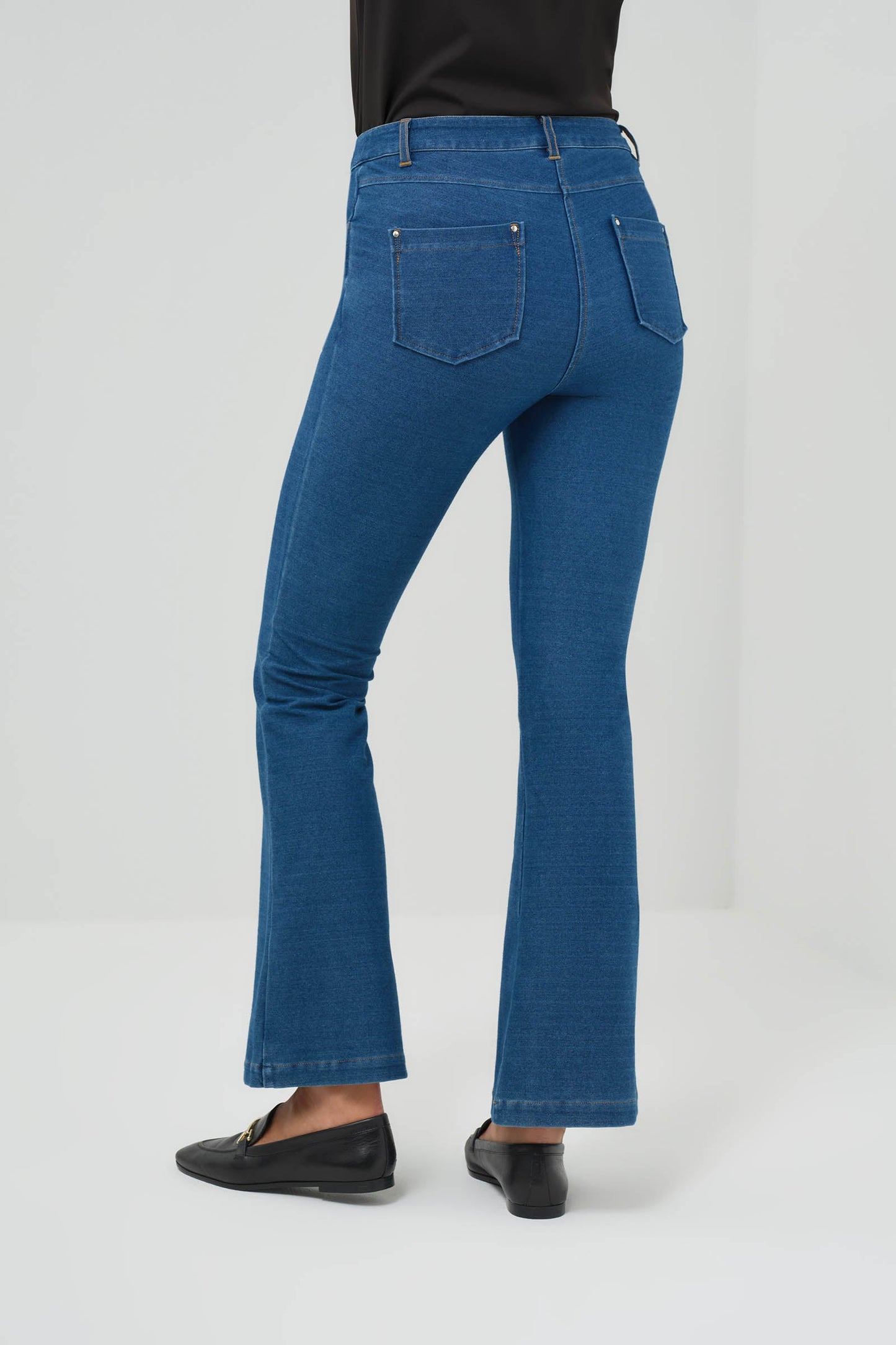 Georgina Performance Denim Flare Jean