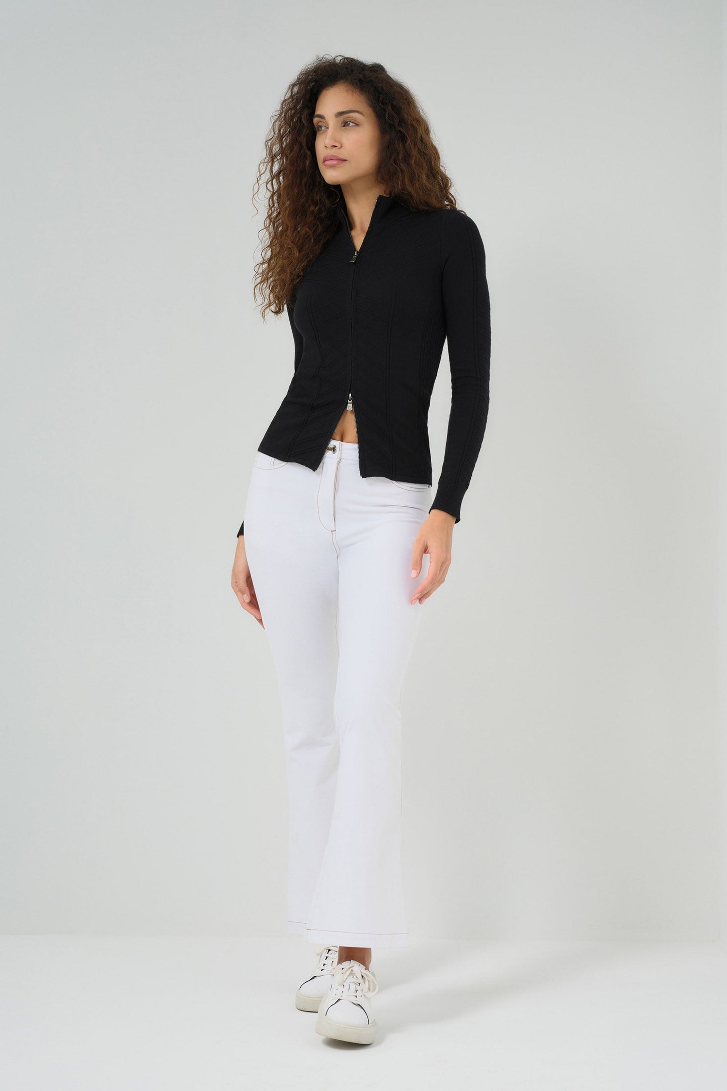 Georgina Performance Denim Flare Jean