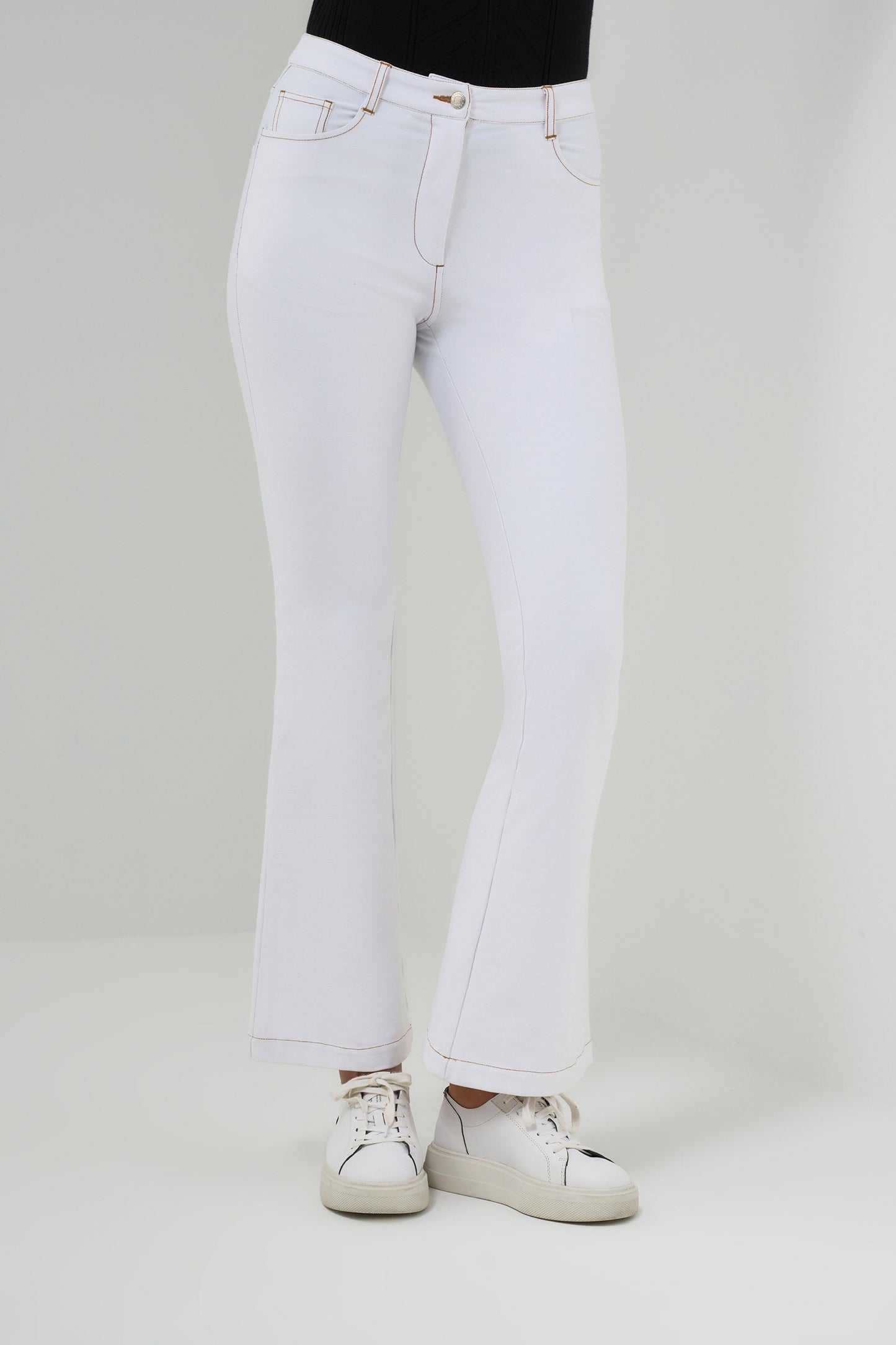 Georgina Performance Denim Flare Jean