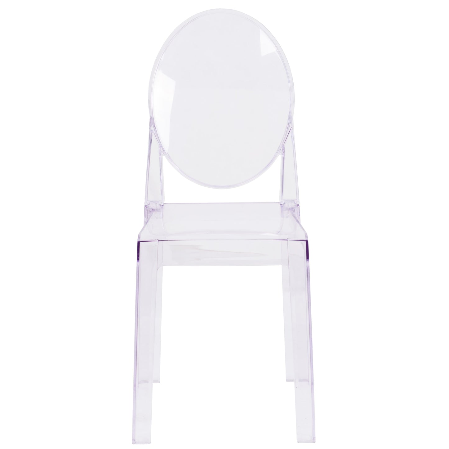 Ghost Chair with Oval Back