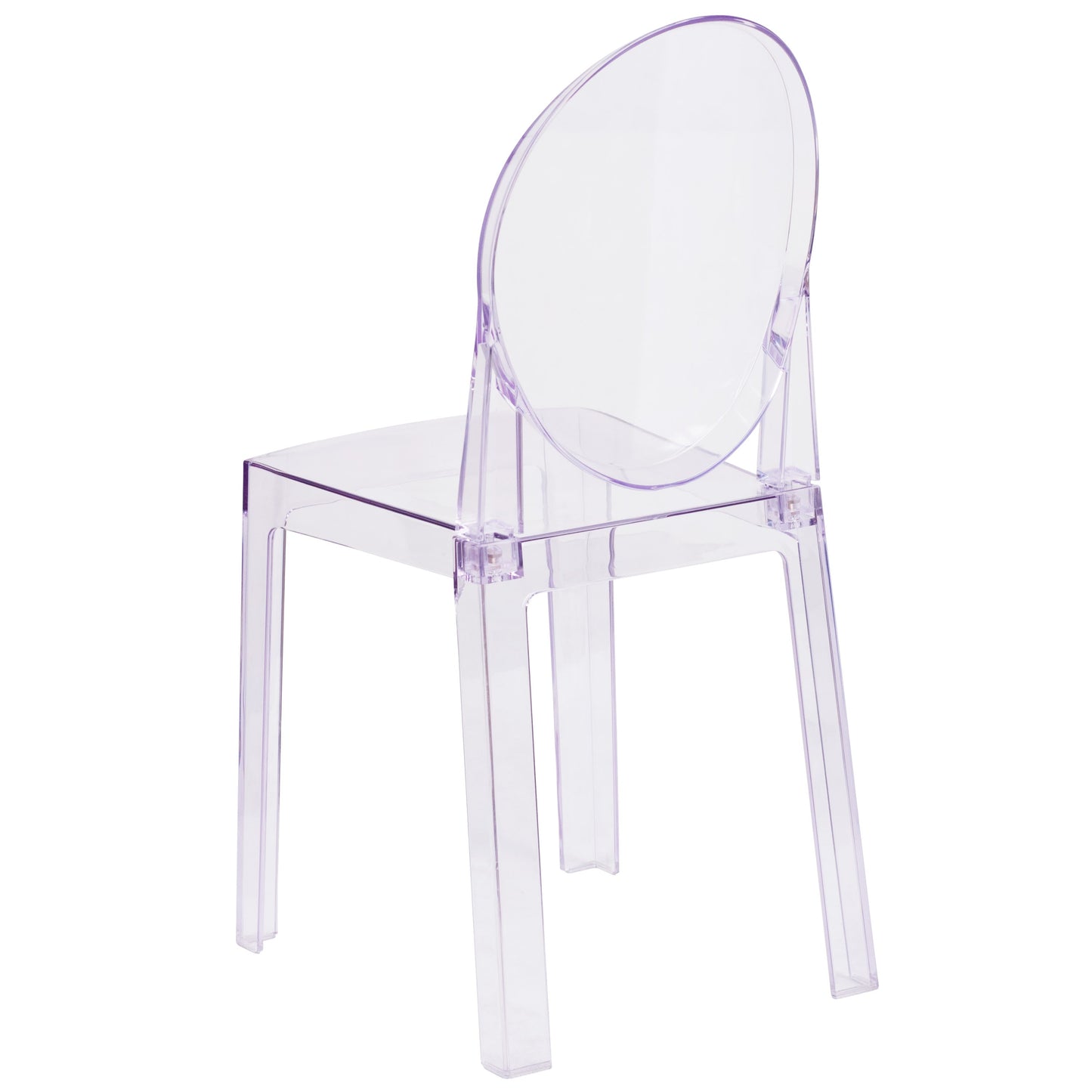 Ghost Chair with Oval Back