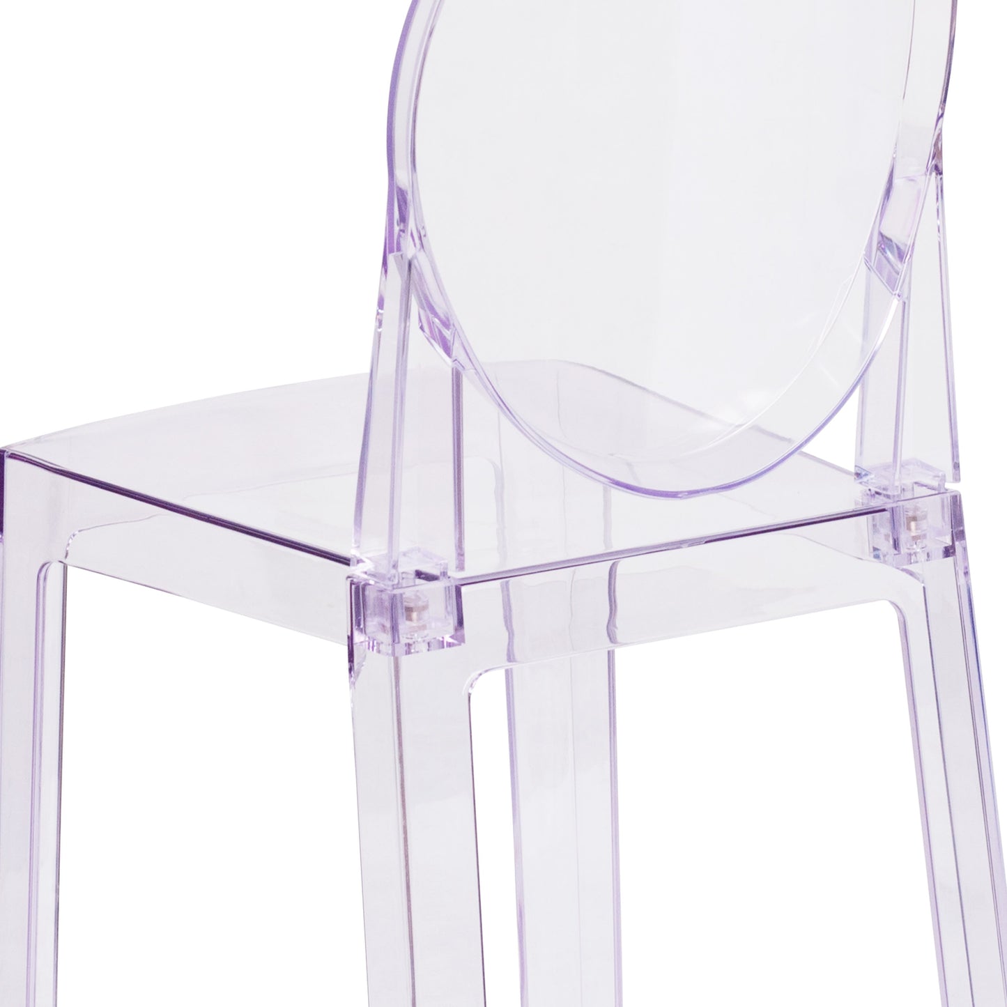 Ghost Chair with Oval Back