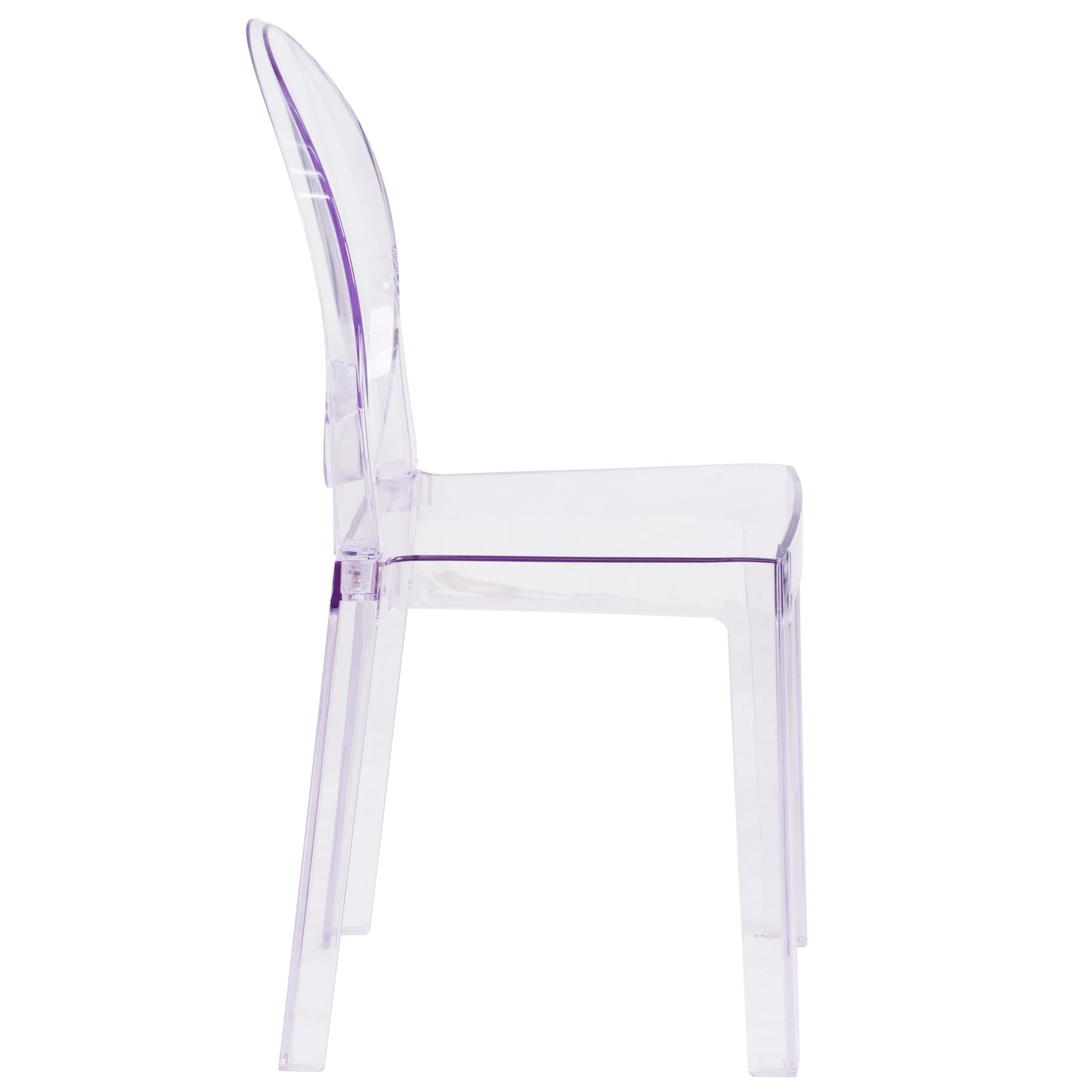 Ghost Chair with Oval Back