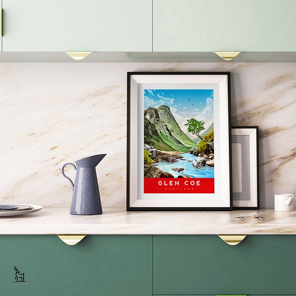 Glen Coe Art Print