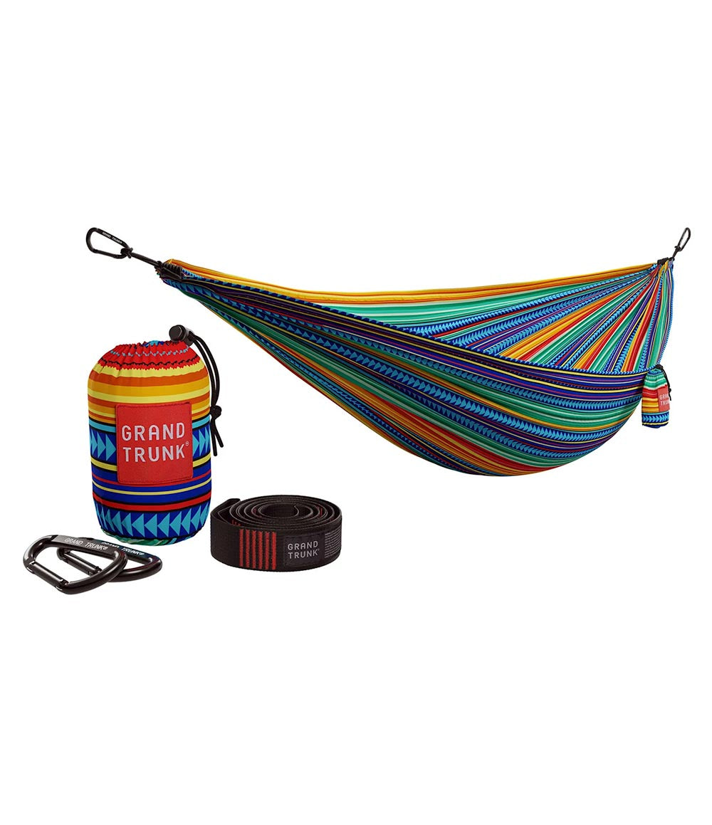 Double Deluxe Hammock w/Strap Print