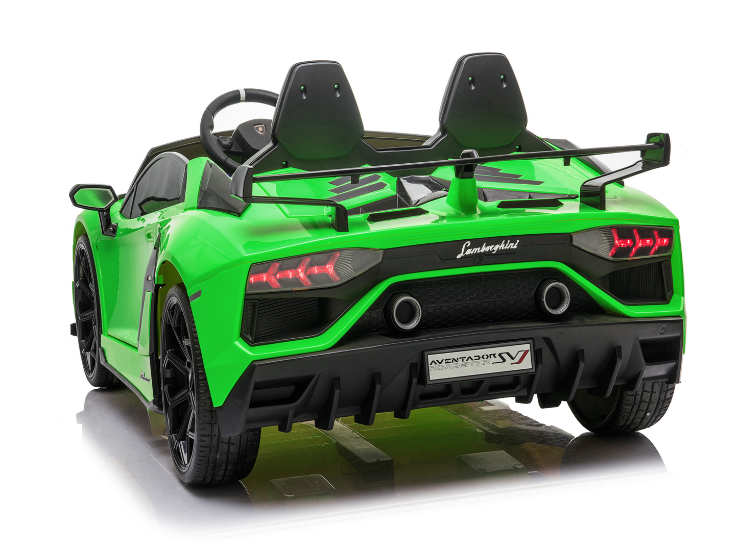 Magic Cars 2 Seater Lamborghini Aventador RC Ride On Car For Children Wireless Parental Control