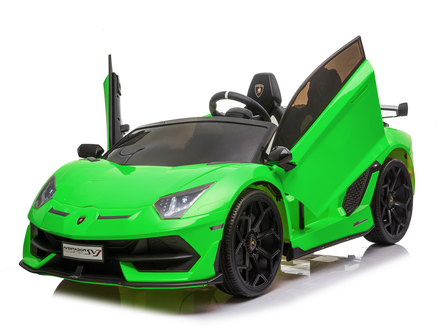 Magic Cars 2 Seater Lamborghini Aventador RC Ride On Car For Children Wireless Parental Control