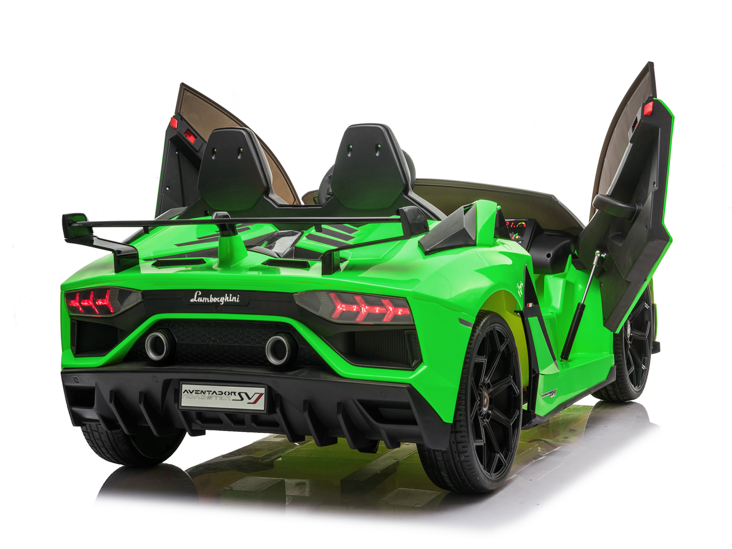 Magic Cars 2 Seater Lamborghini Aventador RC Ride On Car For Children Wireless Parental Control