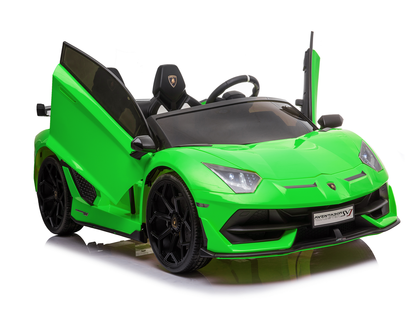 Magic Cars 2 Seater Lamborghini Aventador RC Ride On Car For Children Wireless Parental Control