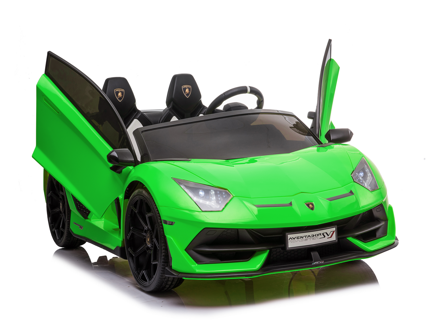 Magic Cars 2 Seater Lamborghini Aventador RC Ride On Car For Children Wireless Parental Control