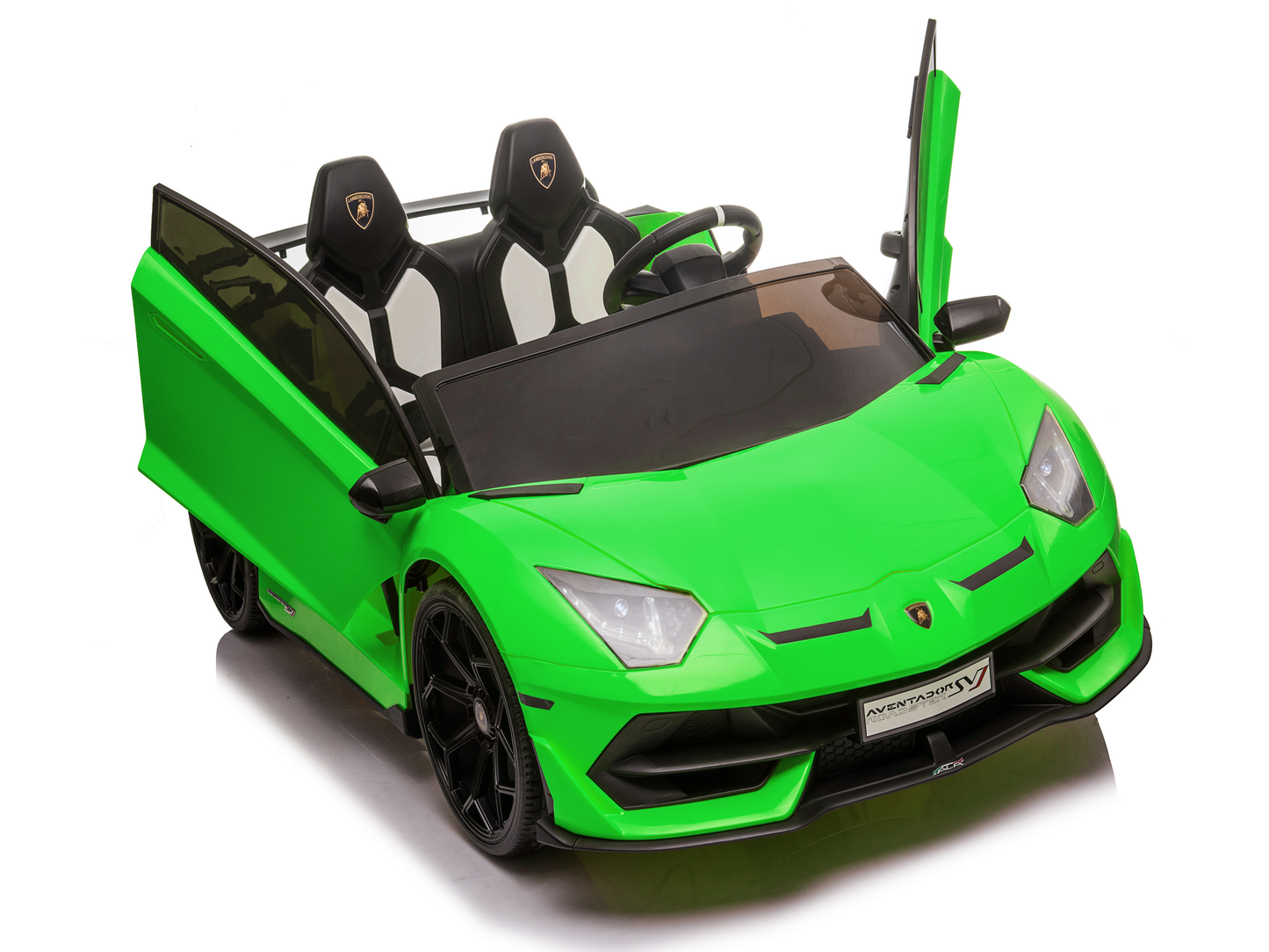 Magic Cars 2 Seater Lamborghini Aventador RC Ride On Car For Children Wireless Parental Control