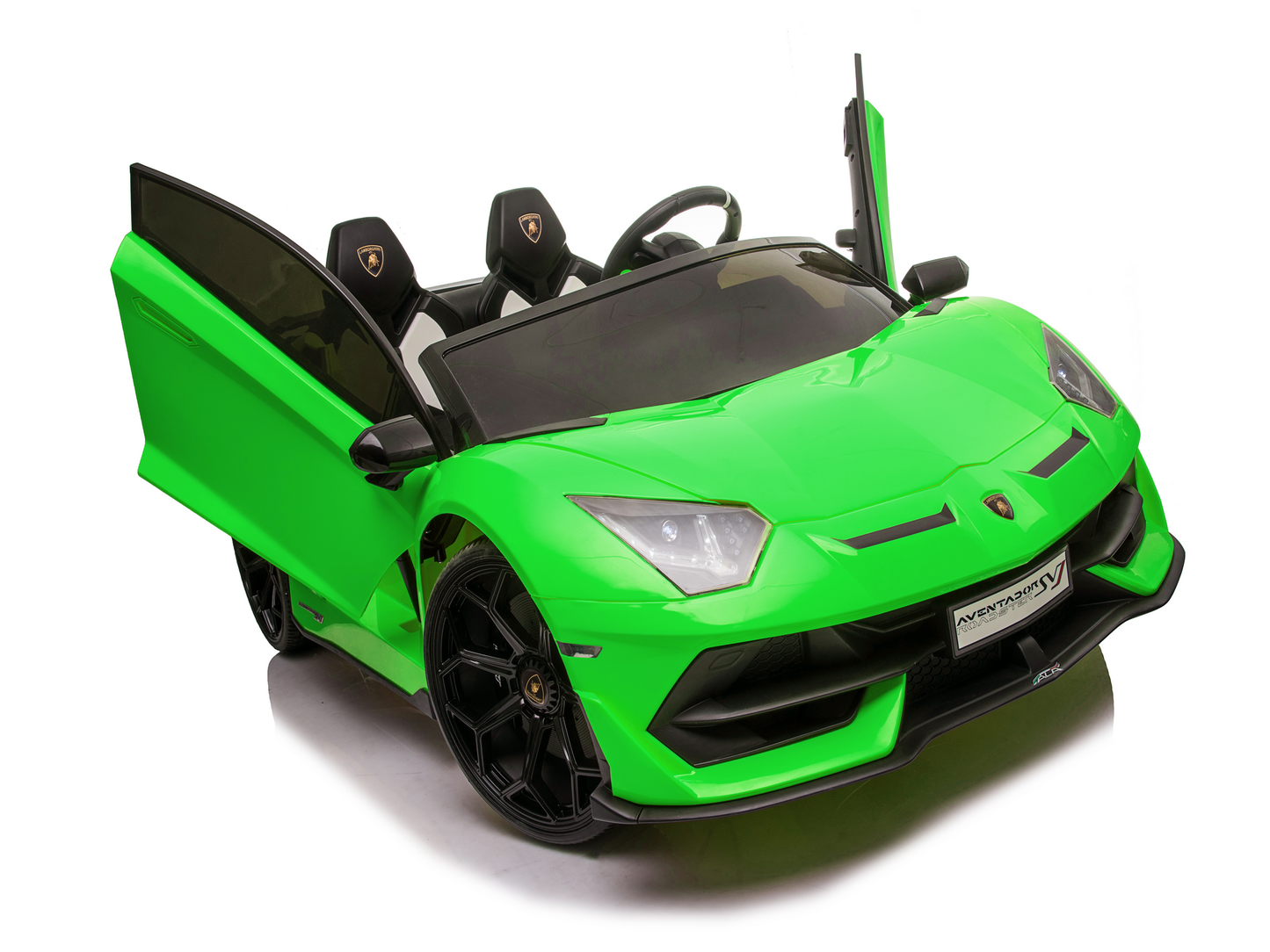 Magic Cars 2 Seater Lamborghini Aventador RC Ride On Car For Children Wireless Parental Control