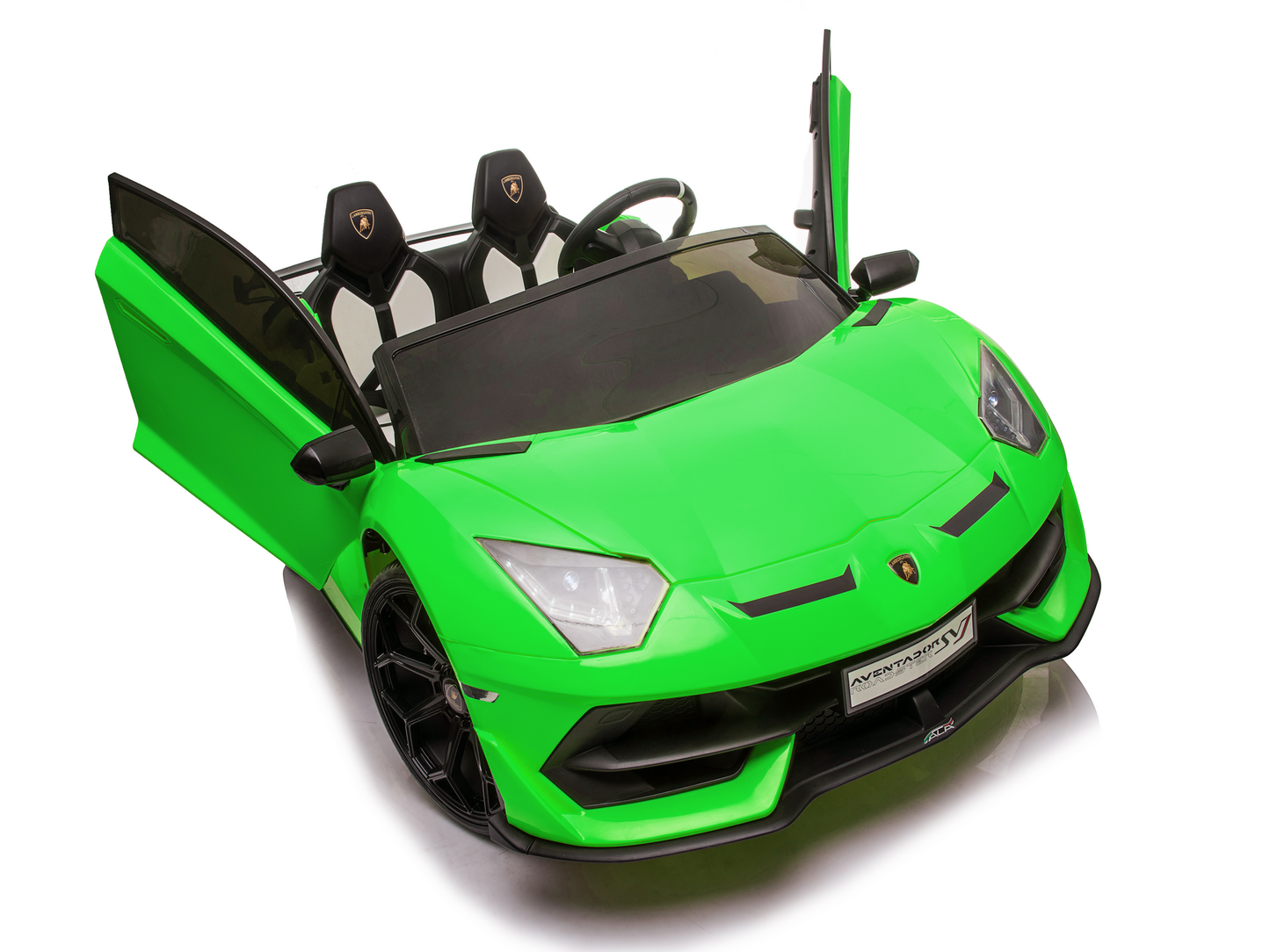 Magic Cars 2 Seater Lamborghini Aventador RC Ride On Car For Children Wireless Parental Control