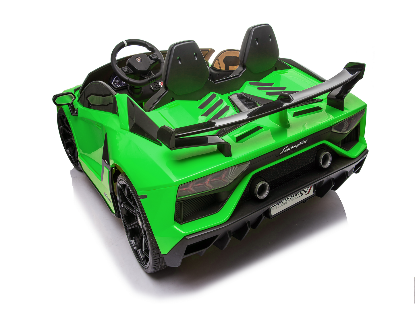 Magic Cars 2 Seater Lamborghini Aventador RC Ride On Car For Children Wireless Parental Control