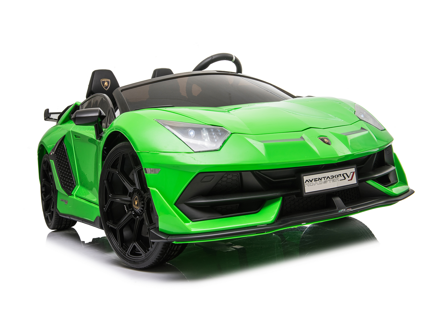 Magic Cars 2 Seater Lamborghini Aventador RC Ride On Car For Children Wireless Parental Control