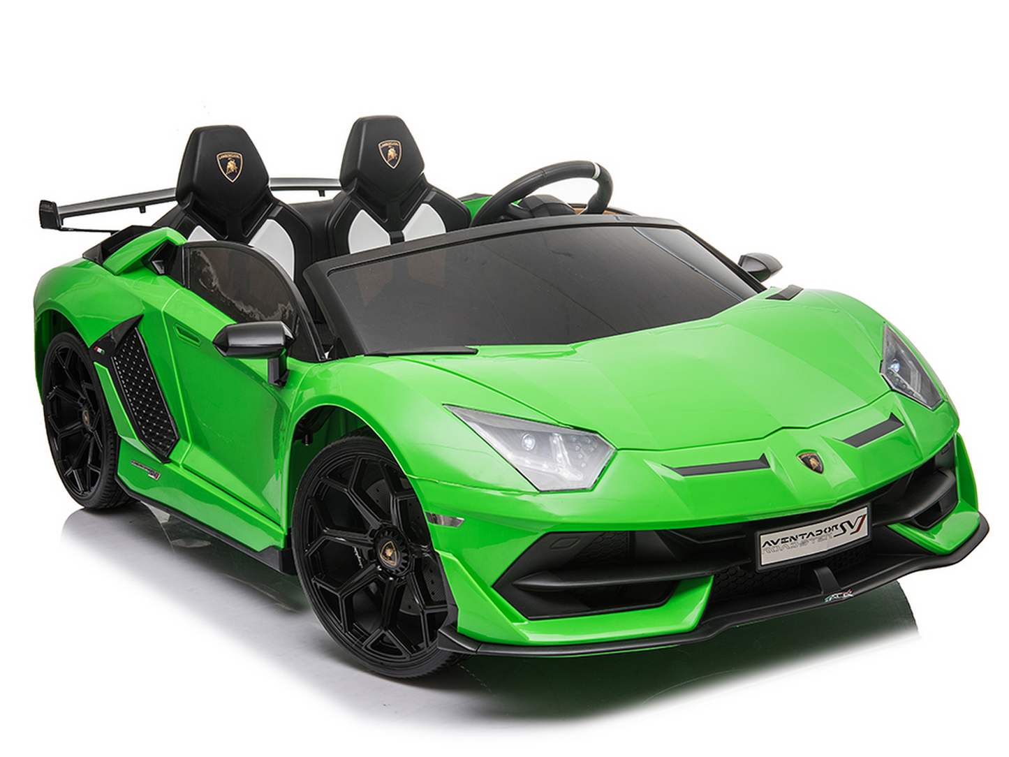 Magic Cars 2 Seater Lamborghini Aventador RC Ride On Car For Children Wireless Parental Control