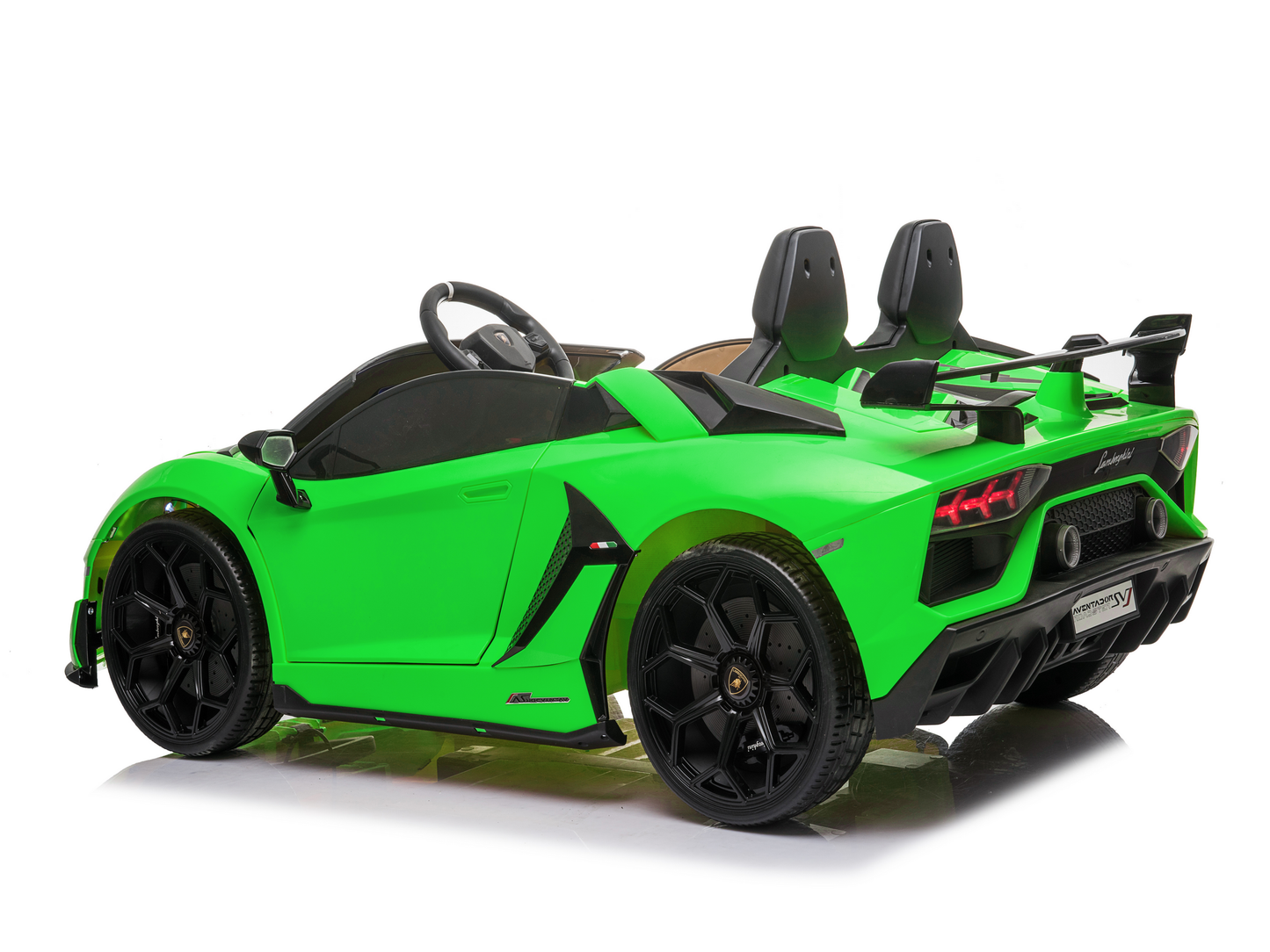 Magic Cars 2 Seater Lamborghini Aventador RC Ride On Car For Children Wireless Parental Control