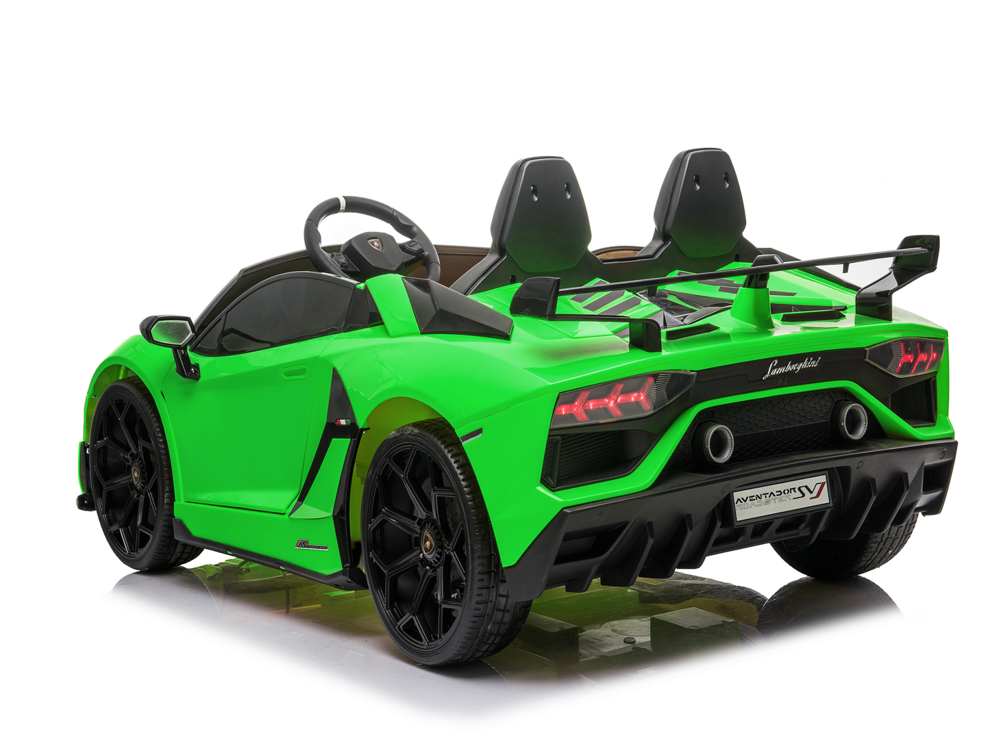Magic Cars 2 Seater Lamborghini Aventador RC Ride On Car For Children Wireless Parental Control