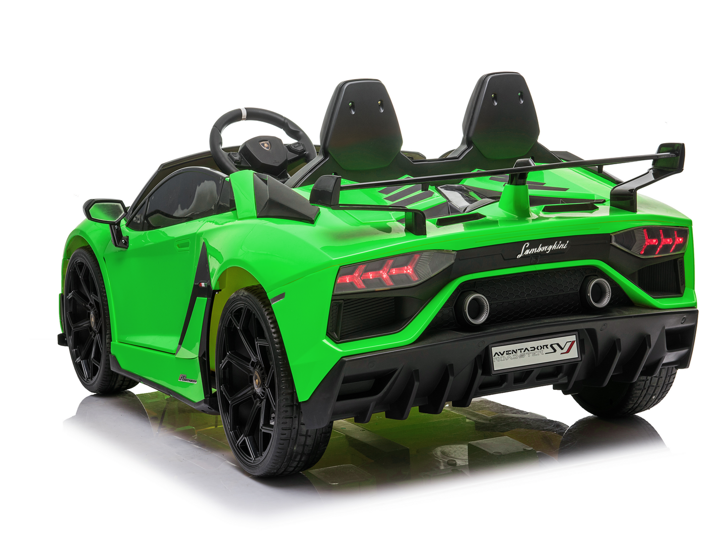 Magic Cars 2 Seater Lamborghini Aventador RC Ride On Car For Children Wireless Parental Control