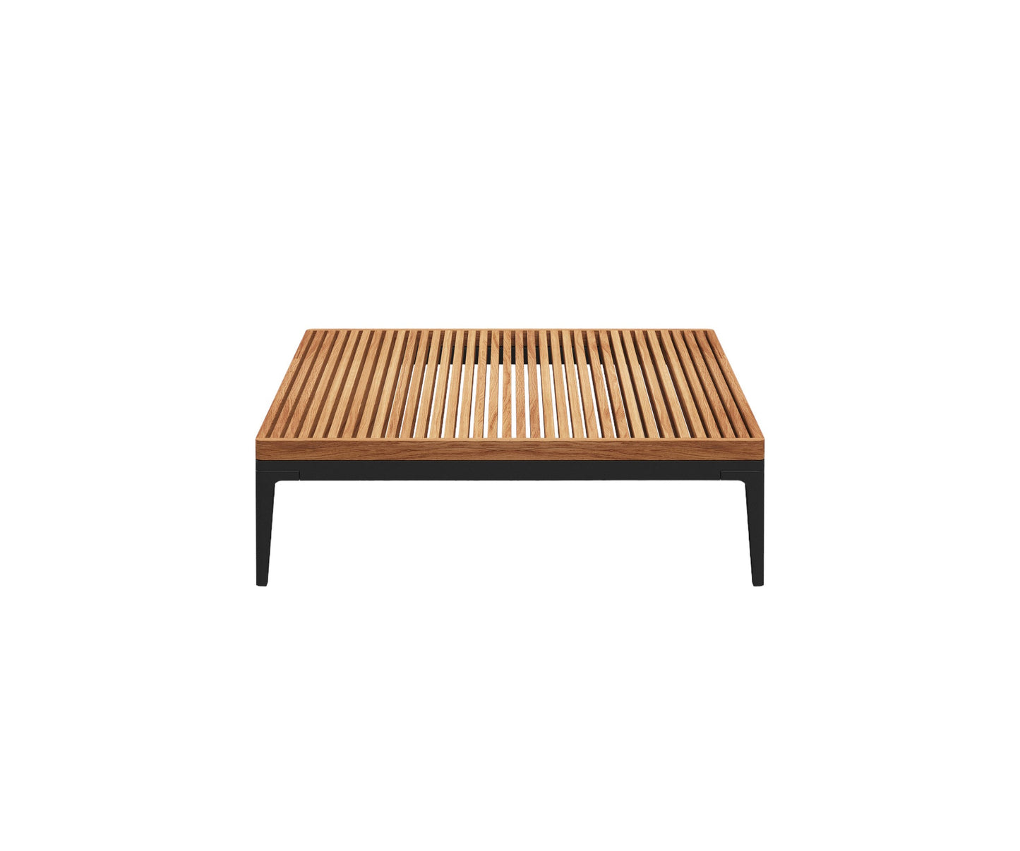 Grid Large Coffee Table Teak