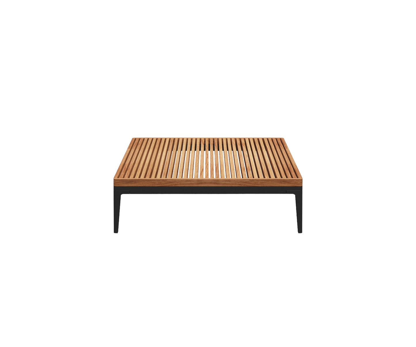 Grid Large Coffee Table Teak