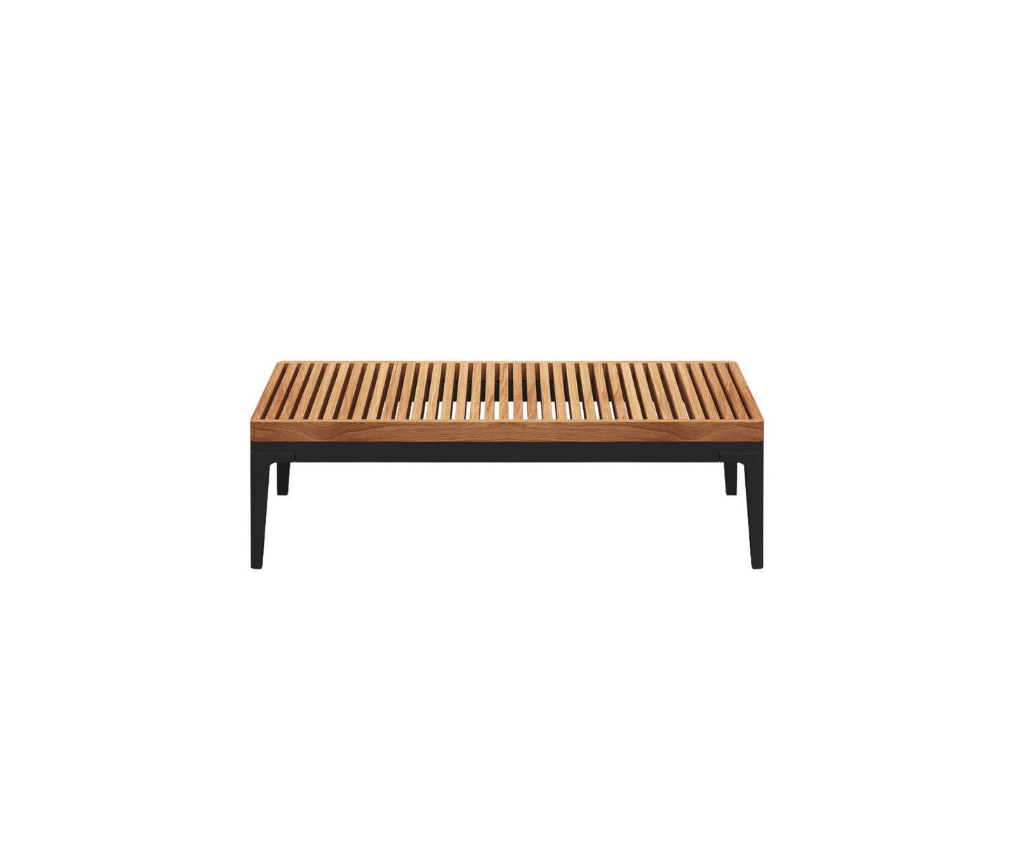 Grid Side Table Teak