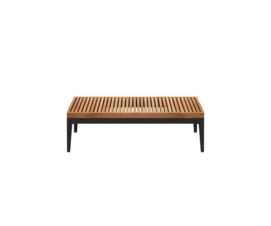 Grid Side Table Teak