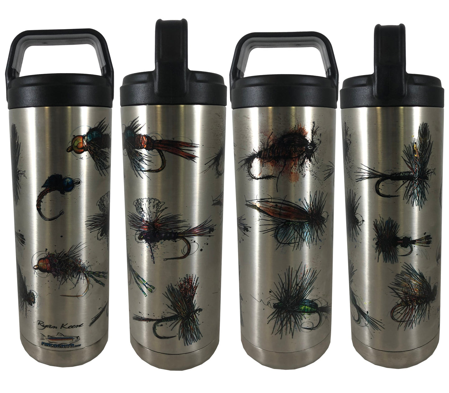Bunch of Flies Hot/Cold Beverage Bottle-20 Oz., Stainless