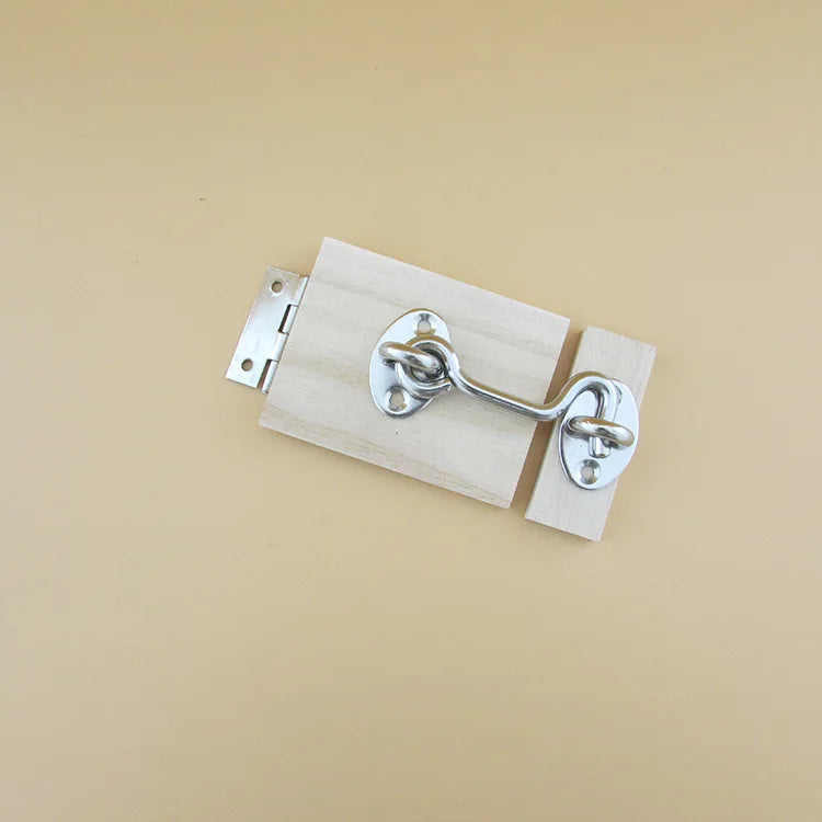Wooden Montessori Busy Board for Babies - DIY Sensory Activity Toy with Engaging Accessories