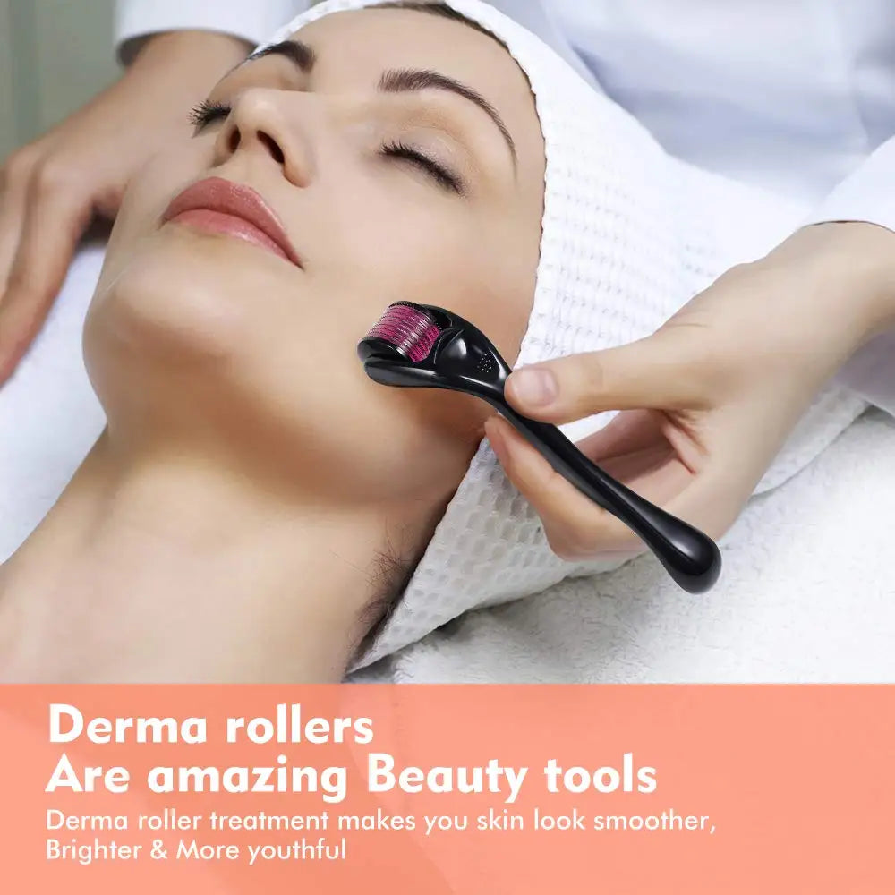 Healthy Care 540 Derma Roller needle Instrument for Face 0.2mm\0.25mm\0.3mm - Titanium Needles Skin Care Tools