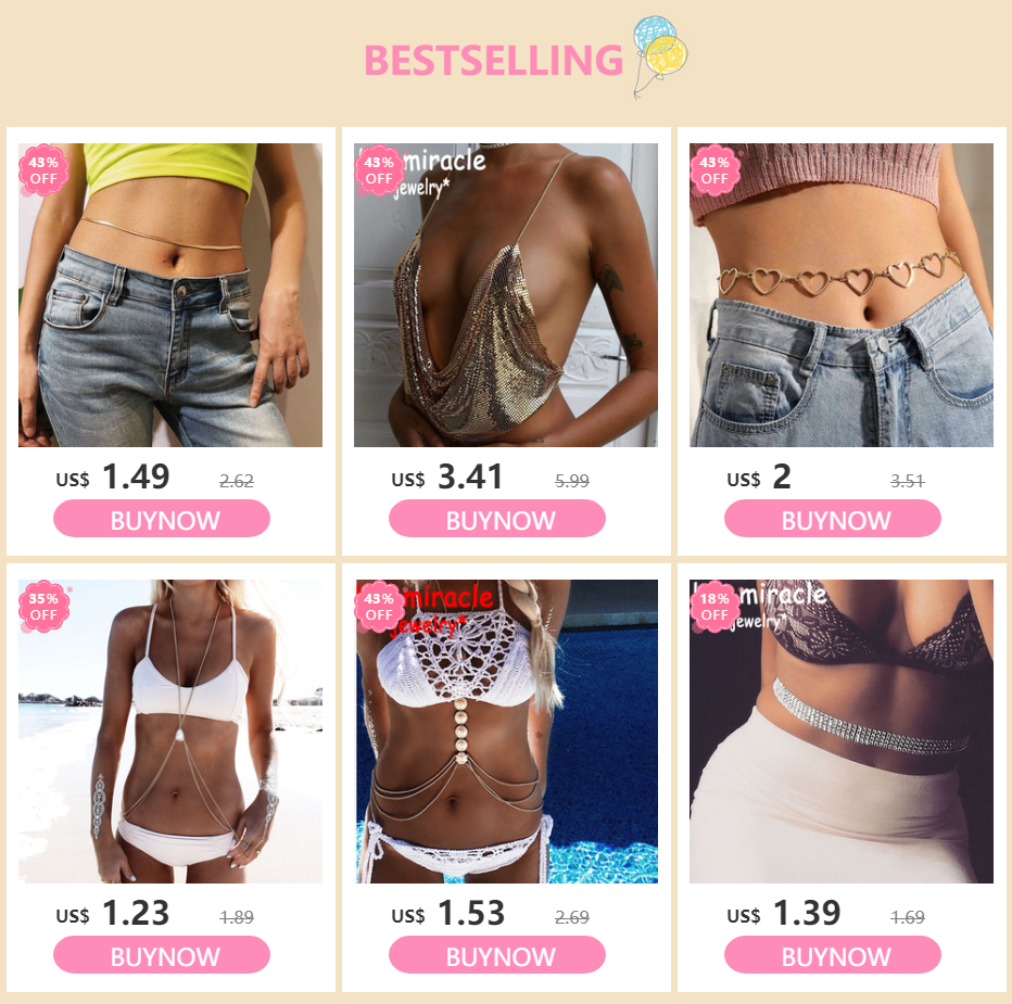NEW 2021 Boho Multi-level Gold Color  Waist Chain For Women Fashion Jewelry Belt Simple Beach Body Chains Party Gift Jewelry