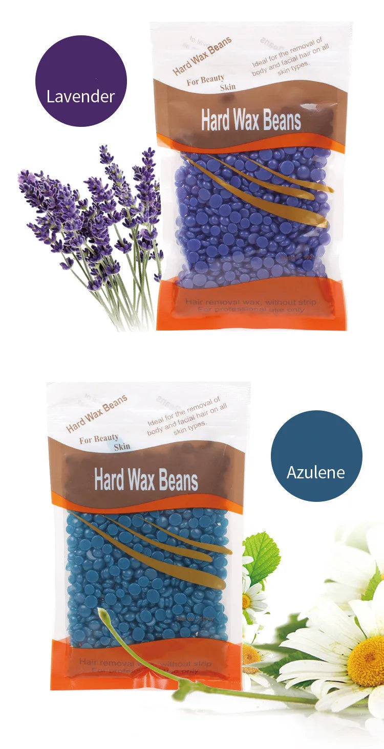 New 100g/Pack Depilatory Hot Film Wax Pellet  Removing Wax beans Bikini Face Hair Legs Arm Hair Removal Bean Unisex