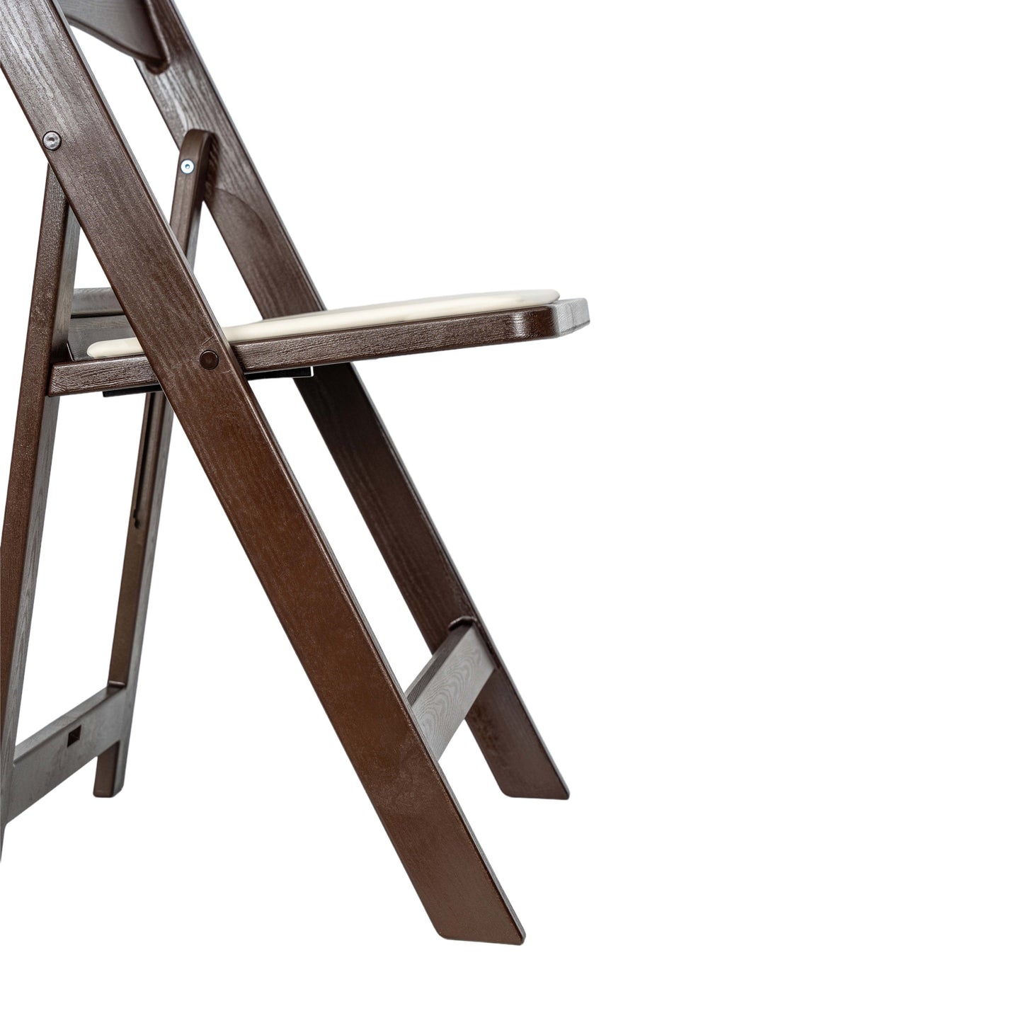 HERCULES Commercial Indoor/Outdoor Lightweight Wood Look Resin Folding Event Chair