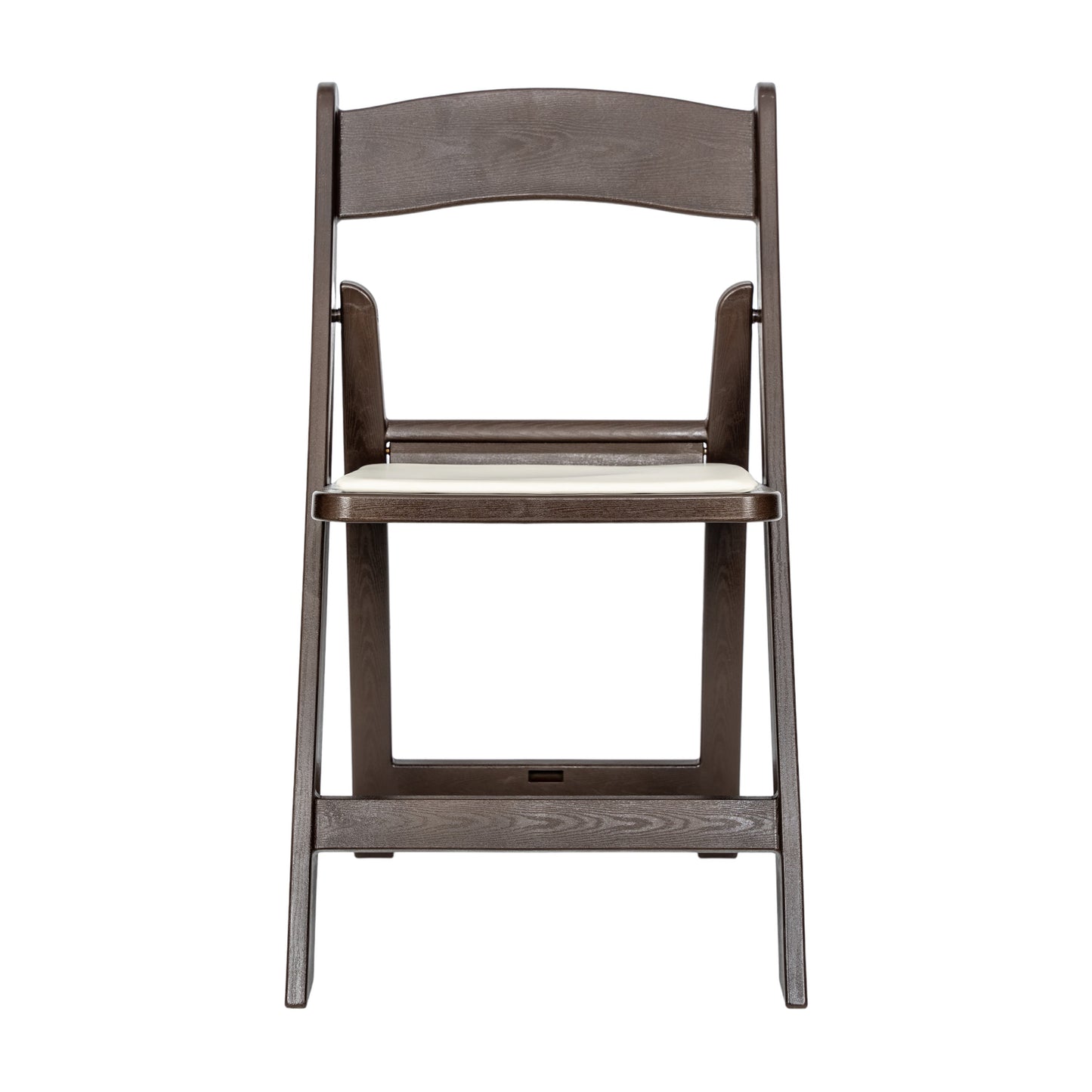 HERCULES Commercial Indoor/Outdoor Lightweight Wood Look Resin Folding Event Chair