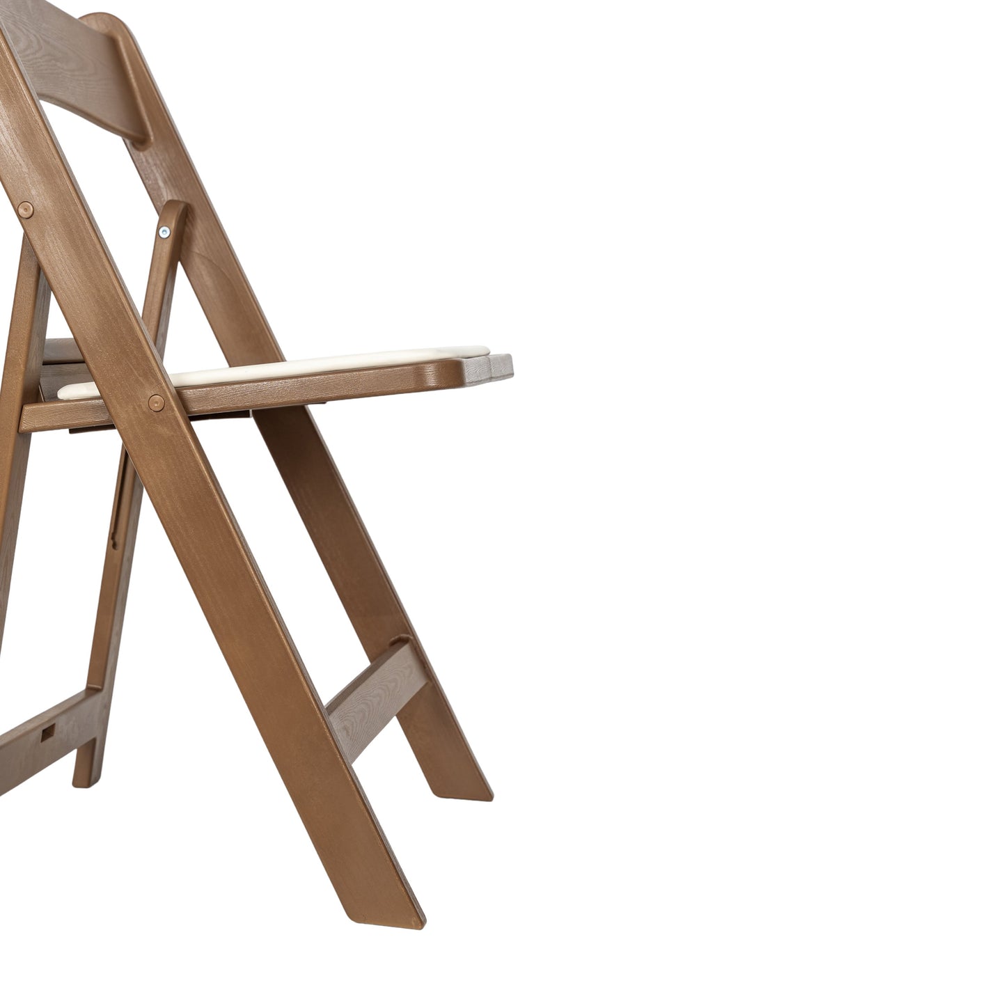 HERCULES Commercial Indoor/Outdoor Lightweight Wood Look Resin Folding Event Chair