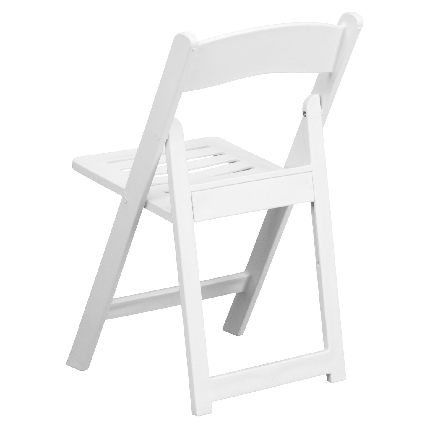 HERCULES Series 800 lb. Capacity Resin Folding Chair with Slatted Seat