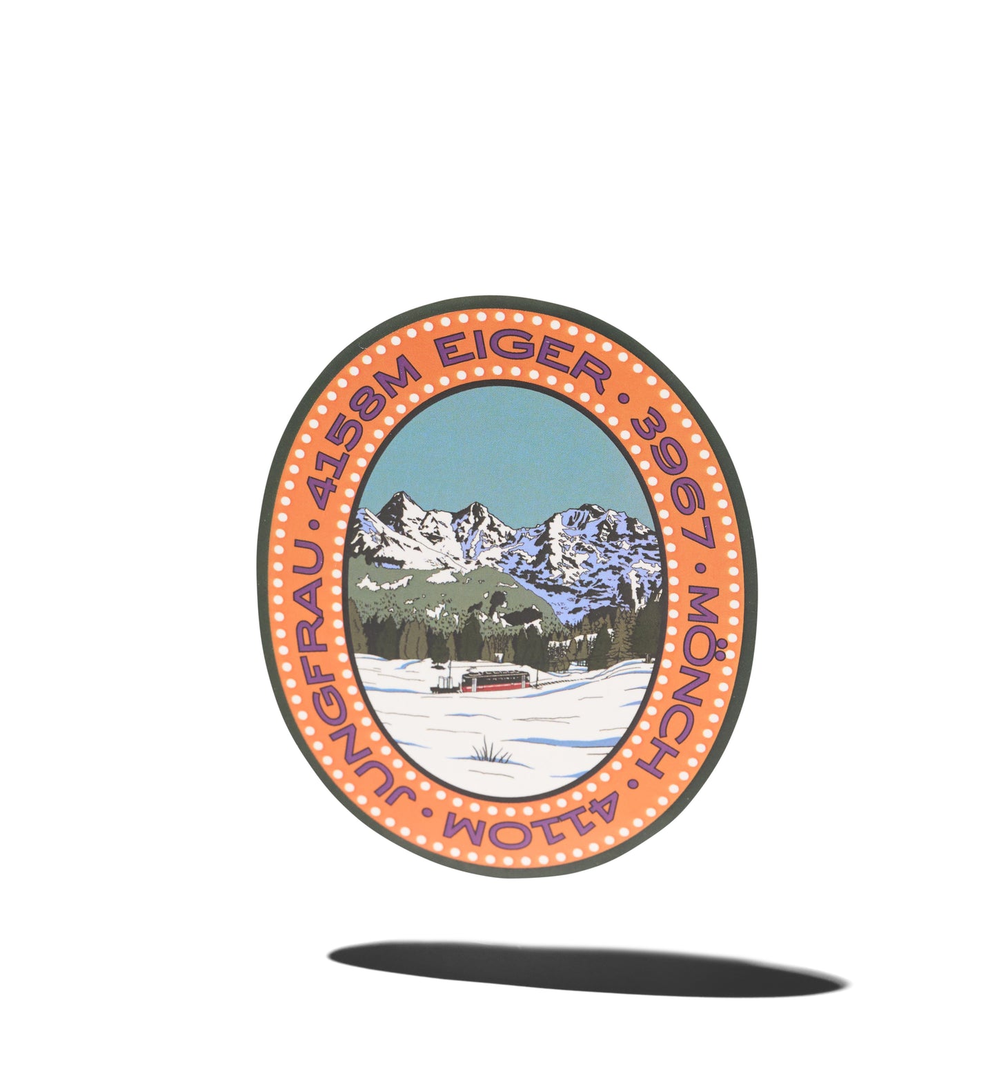 MOUNTAINS STICKER 10-PACK