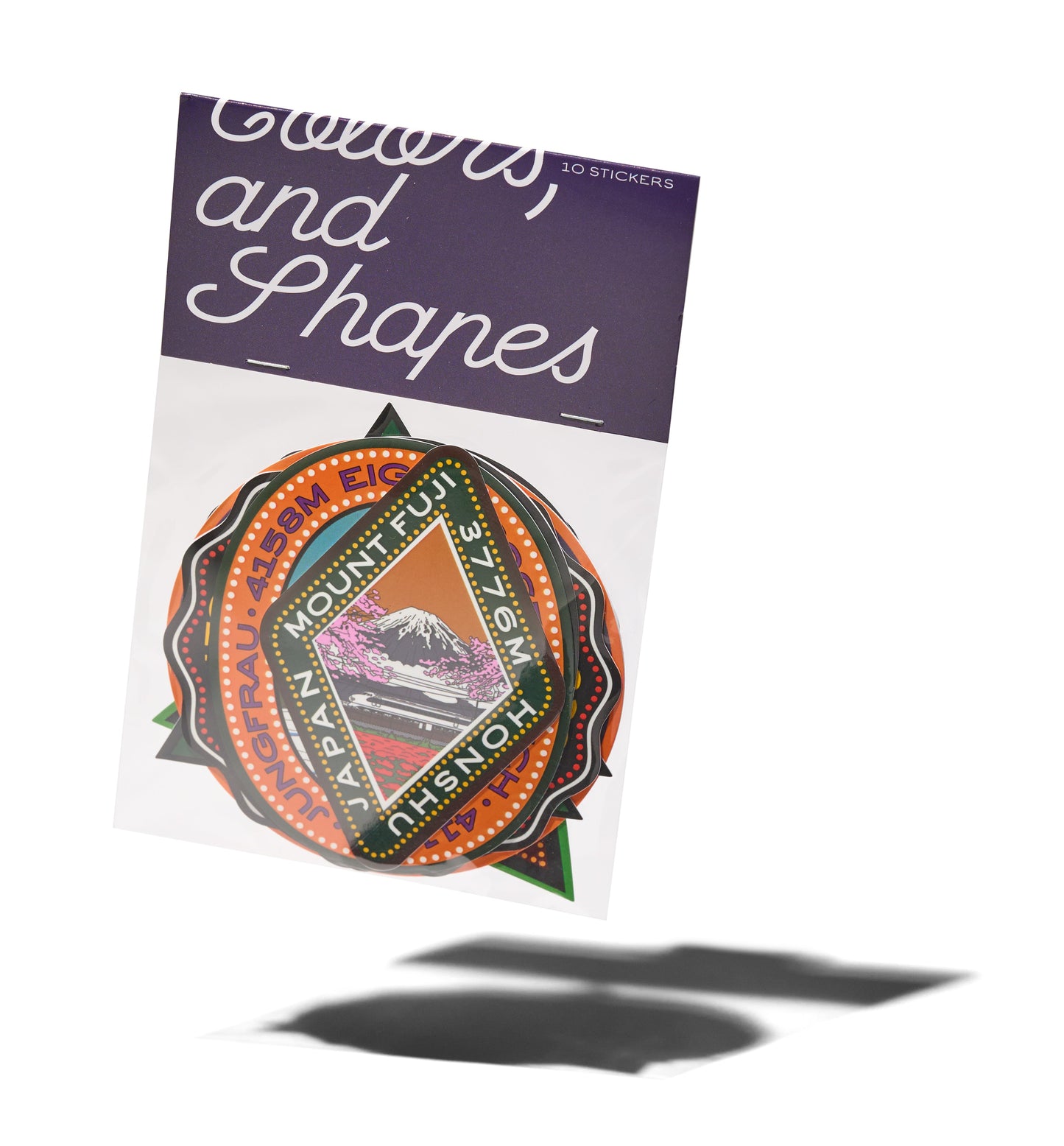 MOUNTAINS STICKER 10-PACK