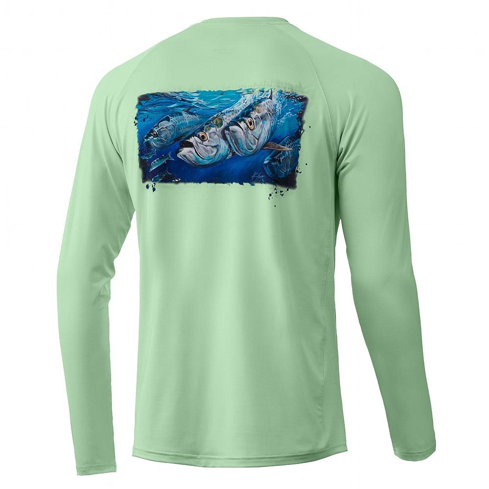 HUK KC Tarpon Pursuit Long Sleeve T-Shirt