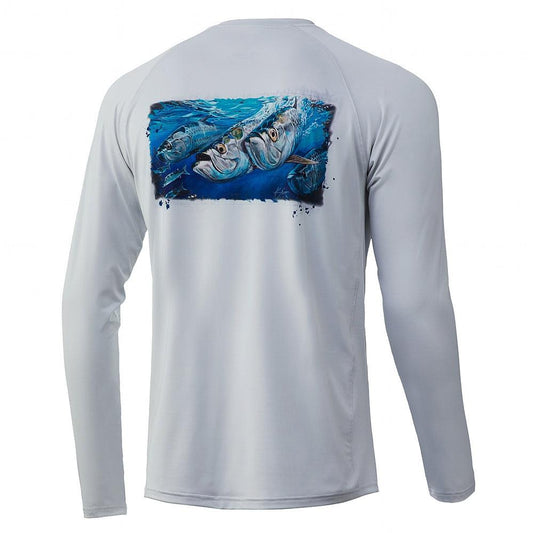 HUK KC Tarpon Pursuit Long Sleeve T-Shirt