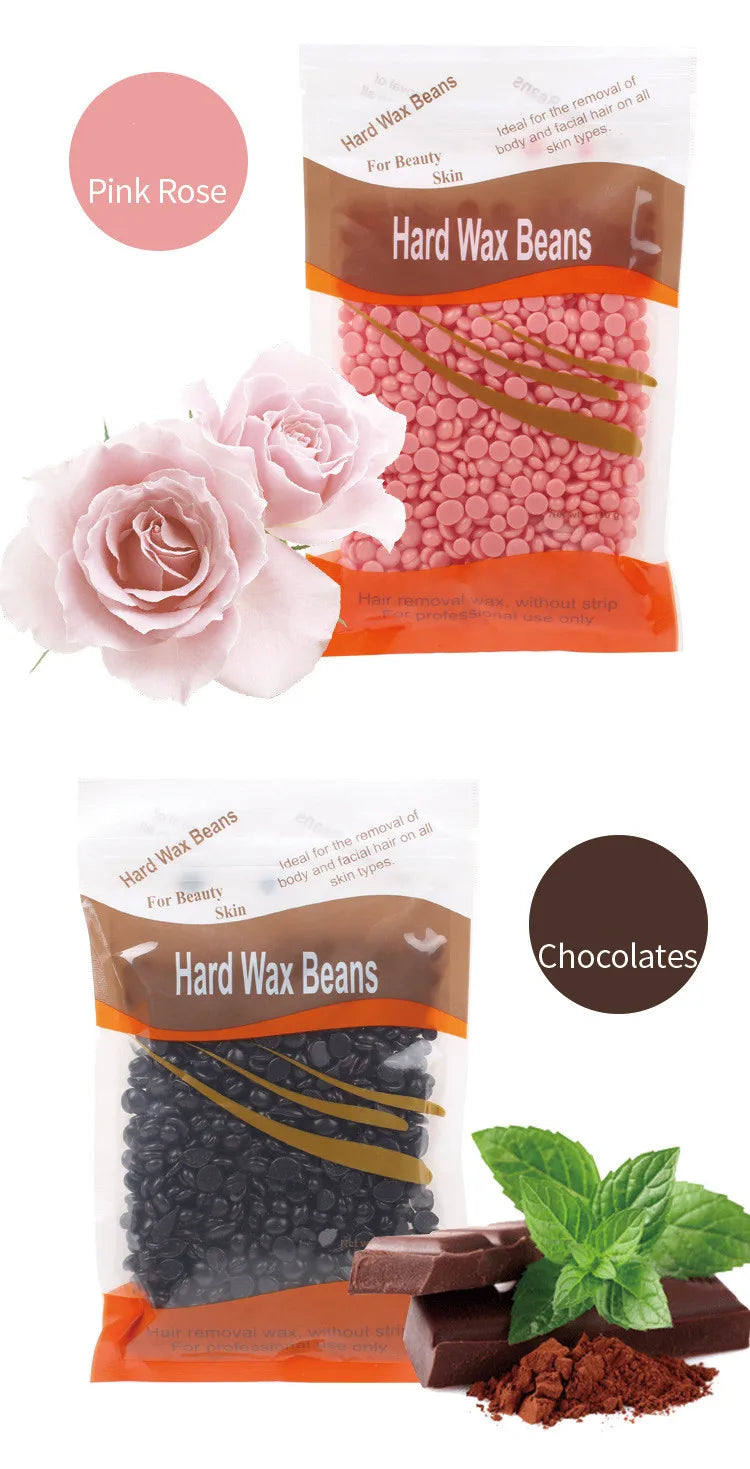 New 100g/Pack Depilatory Hot Film Wax Pellet  Removing Wax beans Bikini Face Hair Legs Arm Hair Removal Bean Unisex