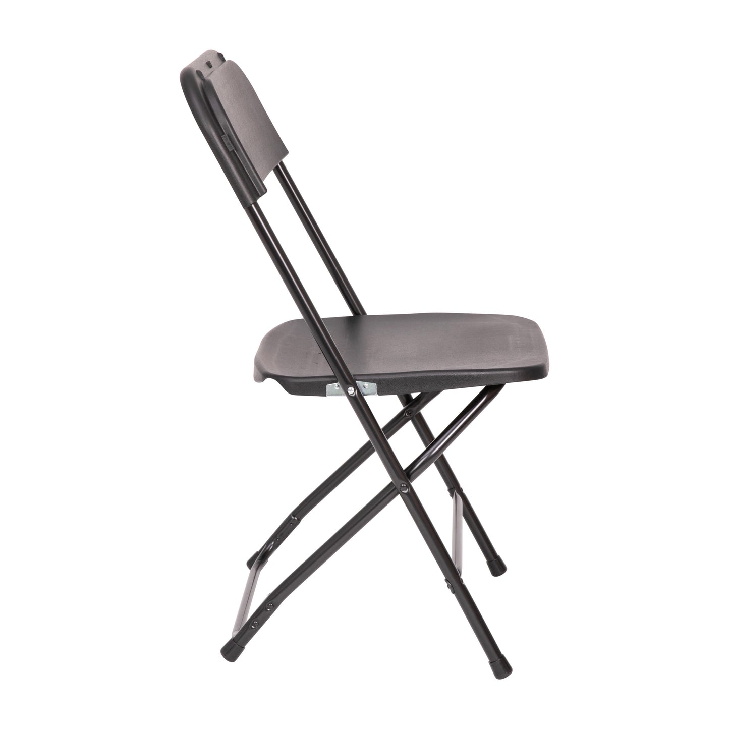 Hercules Big and Tall Commercial Folding Chair - Extra Wide 650LB. Capacity - Durable Plastic - 4-Pack