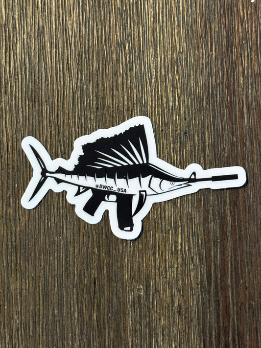 Sailfish AR 3” sticker